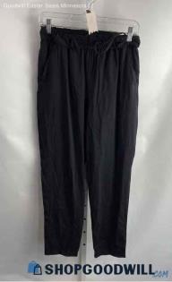 Lululemon Women's Black Pull-On Slim Tapered Ankle Pants - Sz 6