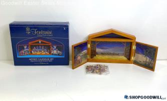 Roman Inc Fontanini Advent Calendar Set IOB