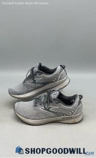 Brooks Women's Levitate 5 Grey Mesh Sneakers Sz 9