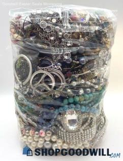 Collection of Costume Jewelry Styles 6.6 lbs