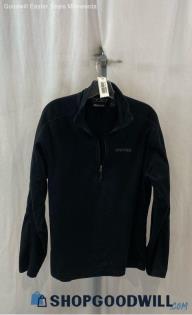 Marmot Women's Black Slim Fit Fleece Henley Sweater - Sz M