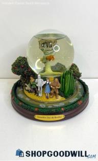 The Bradford Exchange "The Land Of Oz" Rotating Waterglobe **Pickup Only**