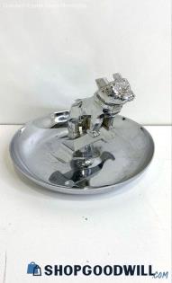 General Die Casting & Mfg Mack Truck Chrome Bulldog Ashtray