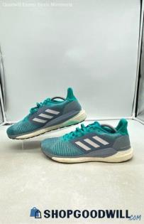 Adidas Women's Solar Glide St 19 Turquiose/Gray Mesh Sneakers Sz 11