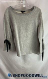 Sanctuary Women's Gray Pullover Crop Shirt - Sz S