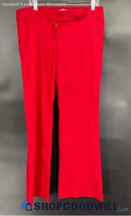 La Belle Women's Red Polyester Dress pants - Sz 13