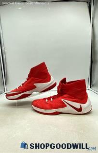 Nike Men's Zoom Clear Out TB University Red Mesh Sneakers Sz 12