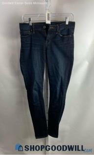 Lucky Brand Women's Dark Wash Blue Skinny Jeans - Sz 0