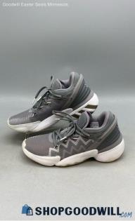 Adidas Men's D.O.N. Issue #2 Grey Mesh Sneakers Sz 8.5