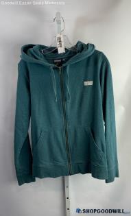 Patagonia Women's Green Full Zip Sweater - Sz M