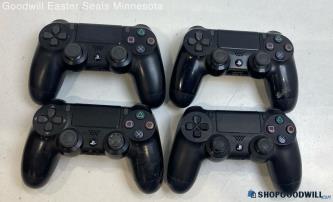 4 Sony PlayStation 4 DualShock 4 Wireless Controller LOT