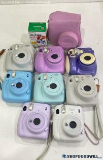 Lot of Fujifilm Polaroid 300 Instax Mini Instant Camera+Accessories -Untested