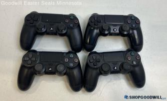 4 Sony PlayStation 4 DualShock 4 Wireless Controller LOT