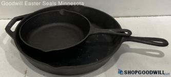 Lodge Cast Iron Skillet Lot