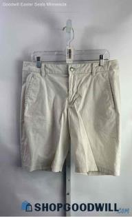 Lululemon Men's White Lightweight Shorts - Sz 36