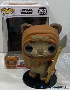 Funko Pop! Star Wars 293 Wicket W Warrick 10" Bobblehead IOP