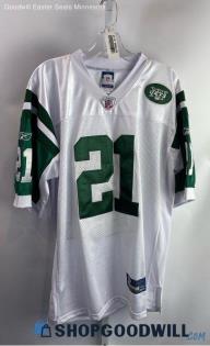 NFL NY Jets Tomlinson #21 White/Green Football Jersey - Sz 48