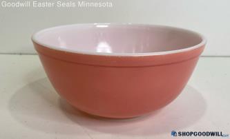 Vintage Pyrex Flamingo Pink 2 1/2qt. Mixing Bowl #403