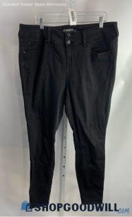 Torrid Women's Black High-Waisted Ankle Skinny Jegging - Sz 18T