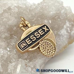 10K Yellow Gold ESSEX Company Pendant/Charm 3.30g