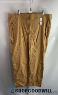 NWT Lane Bryant Women's Beige Mid-Rise Slim Ankle Dress Pants - Sz 20