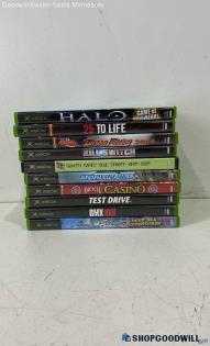 Microsoft Xbox Game Lot Of 10, *ONLY VIDEO GAMES! NO CONSOLE!*