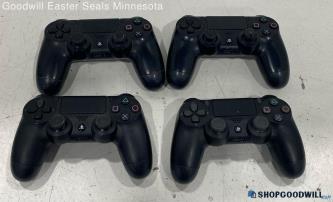 Lot Of 4 Sony PlayStation 4 Wireless Controllers