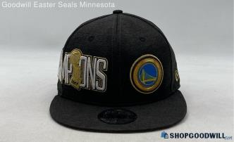 New Era 2017 Golden State Warriors NBA Basketball Champions Snapback Hat 7 5/8