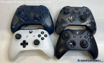 4 Microsoft Xbox One Wireless Controller LOT