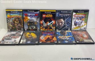 Lot of Nintendo GameCube Video Games -XMEN, Cat Women, NFL 2K3+MORE