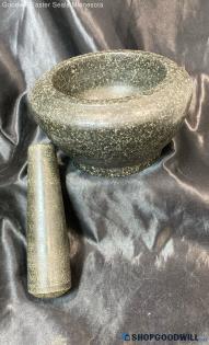 Stone Mortar & Pestle