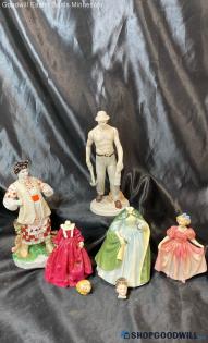 Vintage Sweeting Figurine + More Figurine Decorations