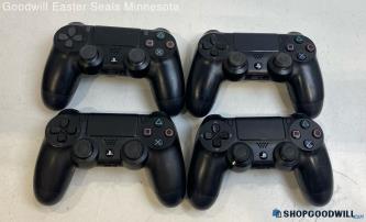 4 Sony PlayStation 4 DualShock 4 Wireless Controller LOT