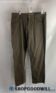 Carhartt Men's Taupe Brown Straight Cargo Pants - Sz 34x32