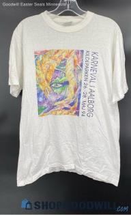 Karneval I Aalborg - 1994 T-shirt by American Basic x shirt - Sz M