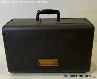 Zenith Trans-Oceanic Wavemagnet Portable Radio Appears #H-500 *FOR REPAIRS