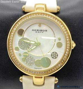 Women's AKROBOS XXIV Diamond & MOP Accent Dial Watch