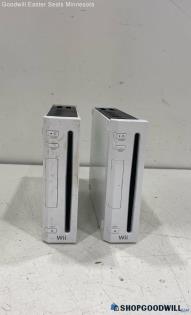 2ct. Nintendo Wii RVL-001 Consoles For Parts/ Repair