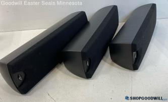 Lot of 3 items including Klipsch Speakers