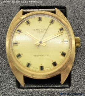 Men's Vintage CROTON 1878 Troparctic 17J Swiss Made Wind-Up Watch