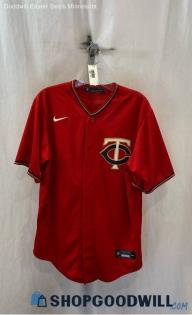 MLB MN TWINS #26 NEPLER Men's Red Jersey - Sz S