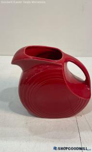 Homer Laughlin "Fiesta" 64 oz Pitcher, Scarlet Red Fiestaware