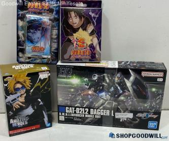 4 Bandai Anime Naruto Cards/Card Game/My Hero Figure/GatO2L2 Dagger L Model Kit