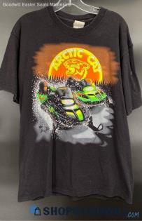 Arctic Cat Black Graphic T-shirt by Genuine Arcticwear - Sz L