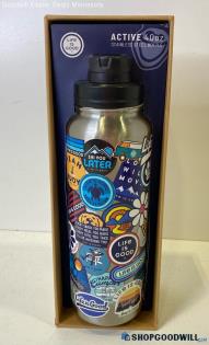 Life Is Good Widemouth Stainless Steel Water Bottle #LIG40Set23IL07SS 40oz w/Box