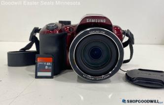 Samsung WB1100F 16mp Smart WiFi Point & Shoot Digital Camera W/SD Card -Tested