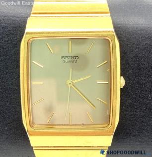 Men's SEIKO Quartz Gold Tone Watch