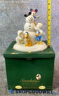 "Making Snowfriends" Disney Department 56 Snowbabies Retired Figurine Decor Art