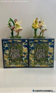 2 Faerie Glen Figures - Imagine & Just Believe, Dream Big & Just Believe