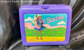 Barbie Vintage Purple Lunch Box